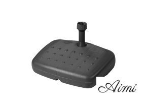 stojan pvc balkonovy plnitelny 17 l antracitovy