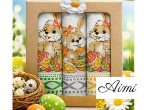 utierky rod zajacik s vajickom krabicka