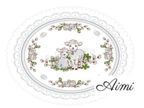 barancek striebro 30x43