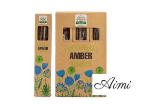 Prírodné Botanické Tyčinky Masala - Jantár