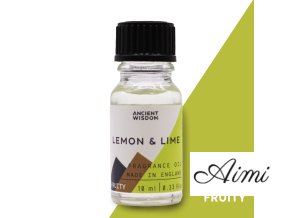 10ml Vonný Olej Citrón a Limetka (Varianta 10ml Vonný Olej Citrón a Limetka)