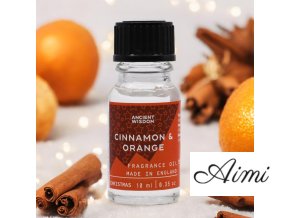 10ml Vonný Olej Škorica a Pomaranč (Varianta 10ml Vonný Olej Škorica a Pomaranč)