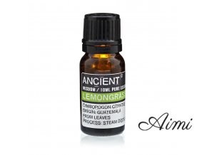 10 ml Citrónová Tráva Esenciálny Olej (Varianta 10 ml Citrónová Tráva Esenciálny Olej)