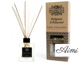 200ml Petitgrain & Ružové Drevo Esenciálny Olej Difuzér (Varianta 200ml Petitgrain & Ružové Drevo Esenciálny Olej Difuzér)