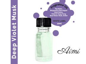 Vonný Olej BEZ ETIKETY Deep Violet Musk (Varianta Vonný Olej BEZ ETIKETY Deep Violet Musk)