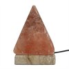 Kvalitná USB Pyramídová Soľná Lampa - 9 cm