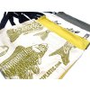 Veľké Obojstranné Bavlnené Tašky - 2x4oz - 38x42cm - (2 Vzory) (Varianta 2x4oz - 38x42cm)