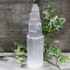 Prírodná selenitová veža- 20 cm (Varianta Prírodná selenitová veža- 20 cm)