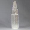 Prírodná selenitová veža- 20 cm (Varianta Prírodná selenitová veža- 20 cm)