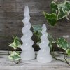 Selenitová Špirálová Veža - Roh Jednorožca - 15 cm (Varianta Roh Jednorožca - 15 cm)