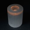Selenitový Svietnik - Valec - 10 cm (Varianta Valec  - 10 cm)