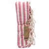 Bavlnená Plážová Osuška - 100x180 cm - Ružová