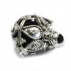 925 Strieborné Anjelské Zvončeky- Temnota- 16mm (Varianta 925 Strieborné Anjelské Zvončeky- Temnota- 16mm)