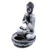 Buddha Svietnik - Biely - Stredný (Varianta Biely - Stredný)