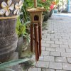 Štvorcová Vtáčia Búdka z Morskej Trávy so Zvonkohru 49x15cm (Varianta Štvorcová Vtáčia Búdka z Morskej Trávy so Zvonkohru 49x15cm)