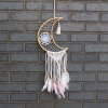 Ochranný Lapač Snov - Macramé - Mesiac - Rôzne Farby (Varianta Macramé - Mesiac)