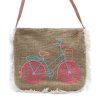Strapcová Taška - Bicykel (Vyšívaná)
