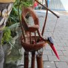 Bambusová Zvonkohra - bez Povrchovej Úpravy - Matka a Mláďatá (Varianta bez Povrchovej Úpravy - Matka a Mláďatá)
