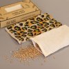 Levanduľovo-Pšeničný Terapeutický Vankúšik na Oči - Nočný Leopard