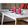 Sada 4 Sviečok Valec 40x80mm - Ivory