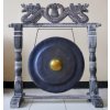 Stredný Gong so Stojanom - 35cm - Čierny (Varianta 35cm - Čierny)