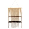 Hnedé Závesné Poličky Macrame – Hnedé