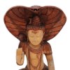 Ručne Vyrezávaná Socha Budhu - Shiva s Kobrou - 50cm (Varianta Shiva s Kobrou - 50cm)