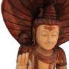 Ručne Vyrezávaná Socha Budhu - Shiva s Kobrou - 50cm (Varianta Shiva s Kobrou - 50cm)