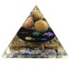 Orgonitová Pyramída - Polnočné Reiki - 70mm (Varianta Polnočné Reiki - 70mm)
