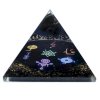 Orgonitová Pyramída - Polnočné Reiki - 90mm (Varianta Polnočné Reiki - 90mm)