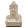 Stojan na Vonné Tyčinky Buddha Feng Shui - Krémový