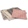 Obliečka na Vankúš - Lux Criss-Cross - Krémová - 45x45cm (Varianta Lux Criss-Cross - Krémová)
