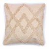 Obliečka na Vankúš - Lux Criss-Cross - Krémová - 45x45cm (Varianta Lux Criss-Cross - Krémová)