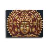 Detail Brokátu Zlatý Buddha Mandala Obraz 30x40cm x 4