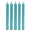 Stolové Sviečky Jednofarebné - Rustikálna Svetlá Modrá