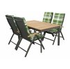 CONCEPT teak FSC - záhradné hliníkové polohovacie kreslo