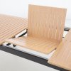 EXPERT WOOD antracit - rozkladací hliníkový stôl 150 / 210x90x75 cm