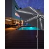 ACTIVE 3 m - naklápaci slnečník s LED osvetlením (Barvy slunečníků 840)