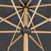 ALU WOOD 3,5 m - slnečník s kľučkou s ULTRA UV ochranou (Barvy slunečníků 820)