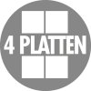 RAVENNA 4 m - veľký záhradný slnečník s bočnou tyčou (Barvy slunečníků 820)