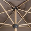 ALU WOOD 210 x 140 cm - slnečník s automatickým naklápaním s ULTRA UV ochranou (Barvy slunečníků 846)