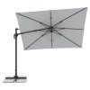 ACTIVE 320 x 210 cm - moderný slnečník s bočnou nohou (Barvy slunečníků 820)