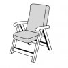 STAR 90024 stredná - poduška na stoličku a kreslo