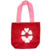 Prírodná Bavlnená Taška Tye-Dye (8oz) - 38x42x12cm - Gaštanový Kvet - Ružové Ramienka (Varianta 38x42x12cm - Gaštanový Kvet)