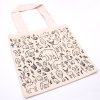 Veľká Bavlnená Nákupná Taška - 38 x 42 cm - Život v Lese - 10 oz (Varianta 38 x 42 cm - Život v Lese)