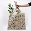 Veľká Bavlnená Nákupná Taška - 38 x 42 cm - Život v Lese - 10 oz (Varianta 38 x 42 cm - Život v Lese)