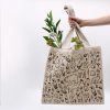 Veľká Bavlnená Nákupná Taška - 38 x 42 cm - Život v Lese - 10 oz (Varianta 38 x 42 cm - Život v Lese)