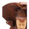 Ručne Vyrezávaná Socha Budhu - Shiva s Kobrou - 50cm - Poškodená (Varianta Shiva s Kobrou - 50cm)