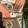 Kilim Festivalová Taška - Svetlo Šedá