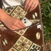 Kilim Festivalová Taška - Čokoládová
